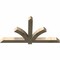 Ekena Millwork Redmond Rough Sawn Timber Gable Bracket, Douglas Fir, 60"W x 32"H x 4"D x 4"F, 13/12 Pitch GBW060X32X0404RED00RDF - alternate 2